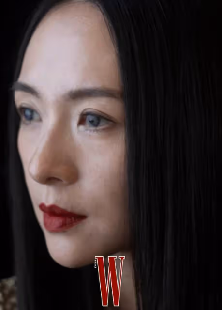 45歲章子怡最新大片,無濾鏡展示真實容貌,「媽生臉」又美又抗老