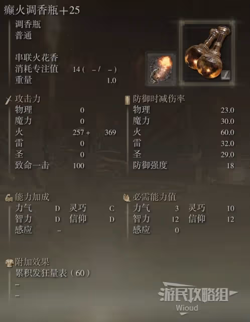 《艾爾登法環》DLC癲火調香瓶配裝指南