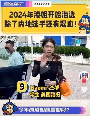 香港小姐2024選美還是選丑？就幾位大胸靚妹人氣高