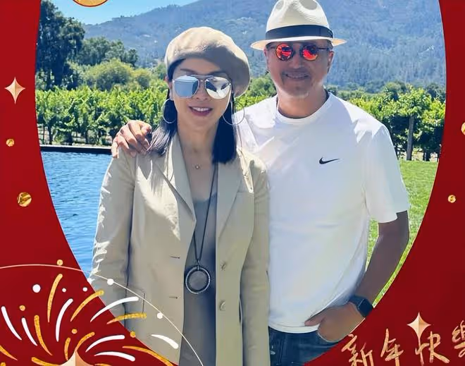 阿雅的女兒都這麼大了?長相黝黑像混血,在西雅圖和王偉忠合影