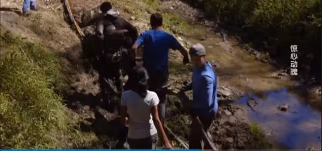 一個美國人找刺激,想體驗人在蟒蛇肚子裡的感覺,結果發生意外