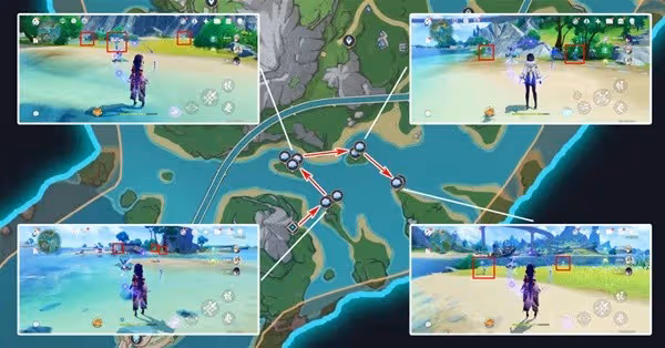 《原神》4.7版海露花採集路線分享