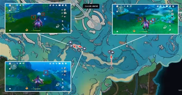 《原神》4.7版海露花採集路線分享