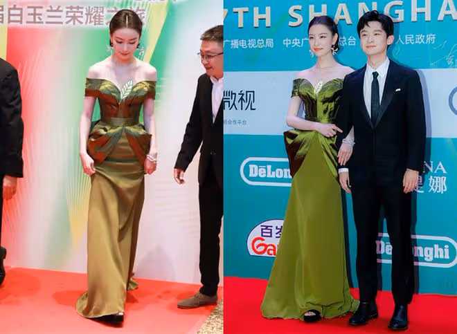倪妮和劉詩詩同框，服裝搭配不同顯出的風格也不同，但看著都挺美