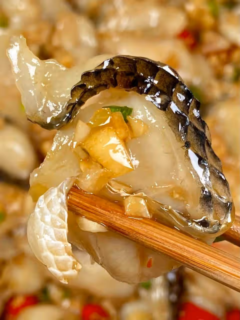 女朋友嘗了一口……說以後魚都這麼吃!!