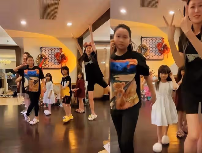 陳浩民慶祝大女兒小學畢業，12歲雅薷身高近一米七，越長越漂亮