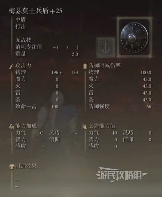 《艾爾登法環》DLC盾牌數據及強力盾牌推薦