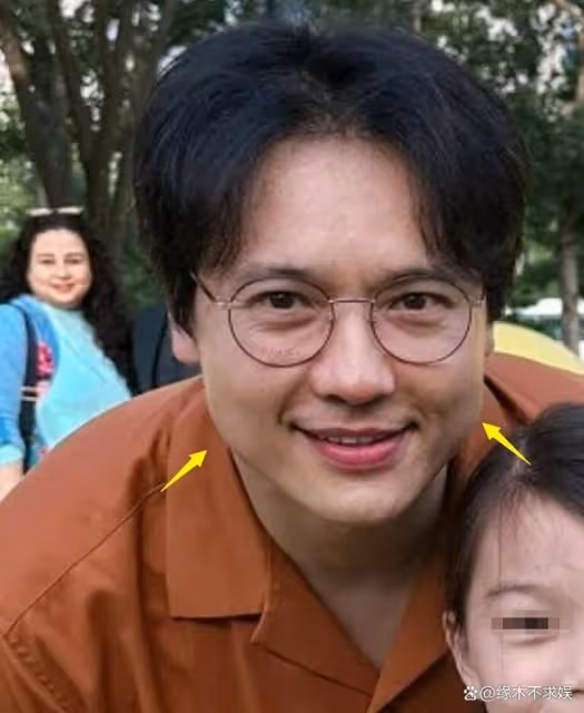 高雲翔被曝再婚生女後首露面,發福發腮變化大,疑帶二胎旅遊!