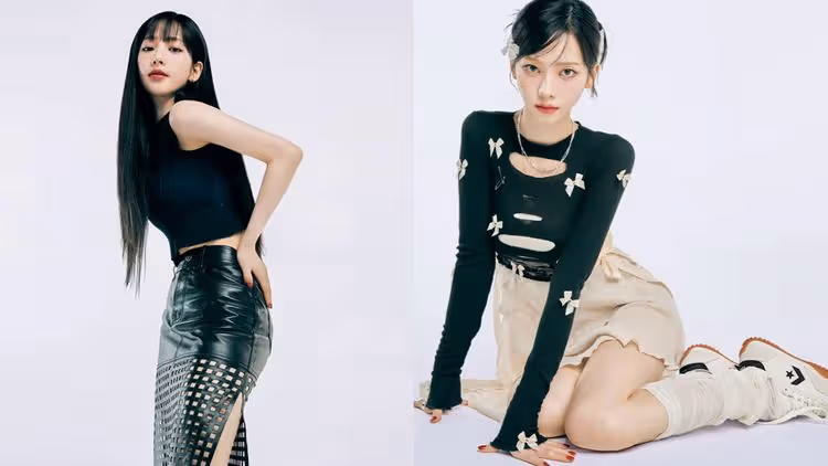 Karina套緊身背心曬好身材　用AI美貌誘粉絲入手同款復古運動鞋
