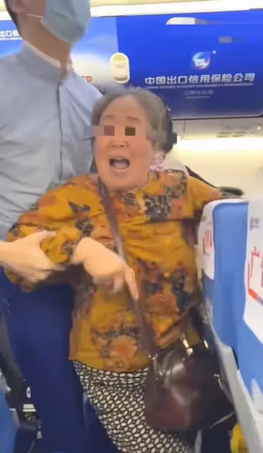 回顧飛機上老太太換位不成罵女子,女子反應絕了,千字文章說後續