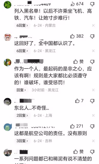 回顧飛機上老太太換位不成罵女子,女子反應絕了,千字文章說後續