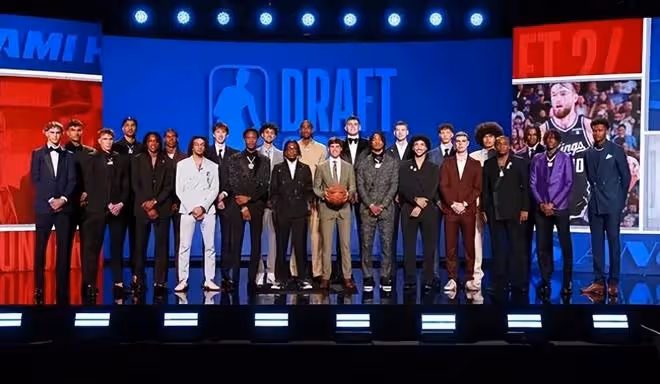 NBA選秀大會首輪：里薩謝狀元，周志豪第9順位，布朗尼未選中