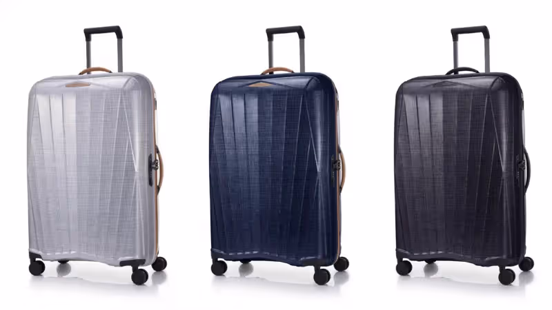 林柏宏攜師弟40度高溫推行李箱　熱到想帶Samsonite「去火星」