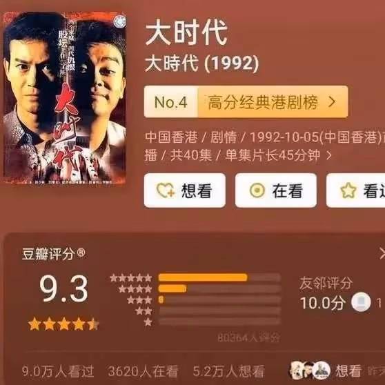 警匪港劇《反黑英雄》,四名警察,四種人生命運,誰將活到最後?