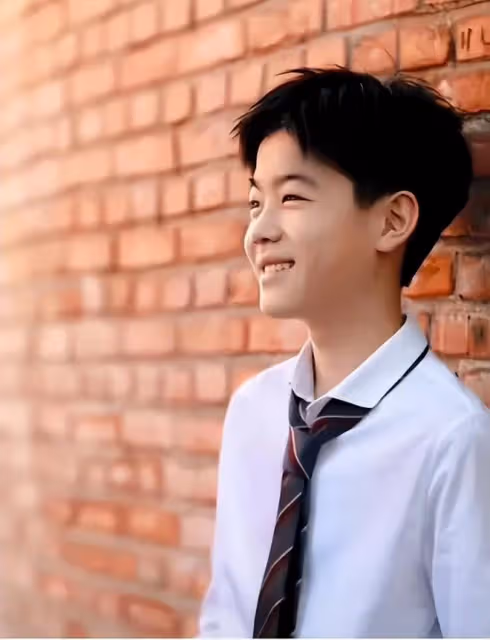 「小范閒」韓昊霖長大了,越來越像張若昀,14歲身高170太帥啦!