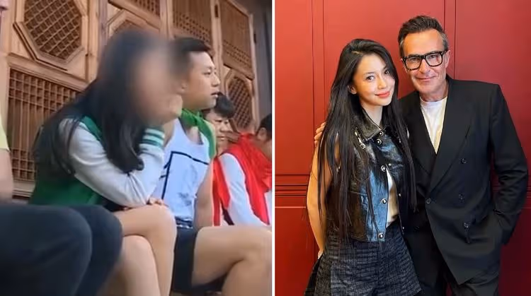 待遇兩極｜Angelababy慘被綜藝馬賽克「見不得人」！愛馬仕總監高調秀合照