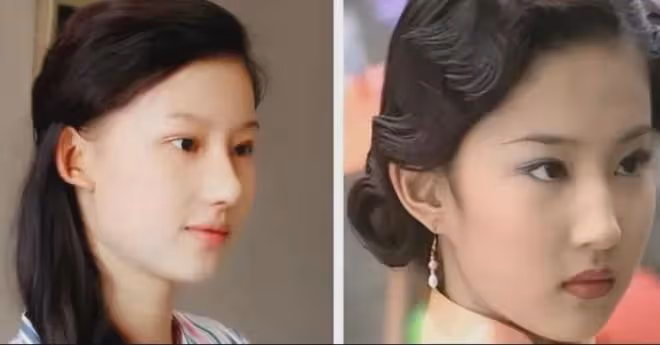 八年整成劉亦菲，還不如原來好看，她後悔了嗎？