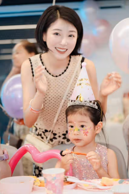 TVB前港姐馬賽為女兒慶生!富貴老公罕現身,曾跳艷舞陷出櫃醜聞