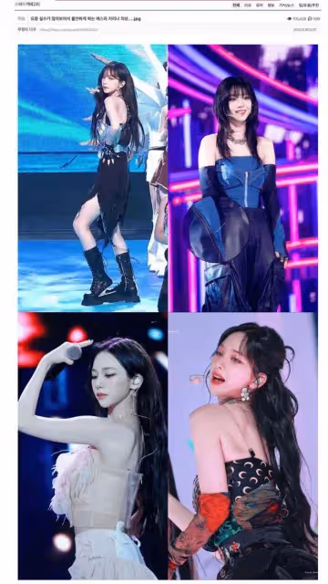 比同期女團穿得少？成員衣服像一張A4紙、驚現大片紅腫，粉絲炸了！