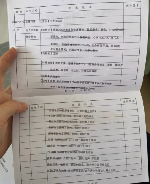 回顧:抑鬱症男子從5樓跳下,砸中25歲女子,遺體2個月無人認領