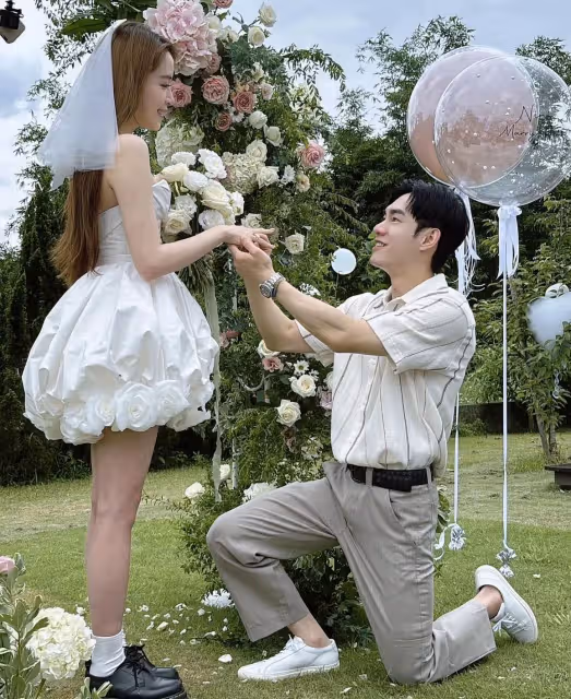 歐陽妮妮被求婚成功親的是她！　張書豪遭親友洩「吵架很愛哭」