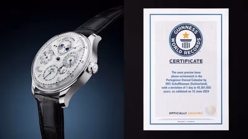 本周新錶｜IWC準到創下金氏世界紀錄　Blancpain黑陶瓷新款五十噚帥帥的