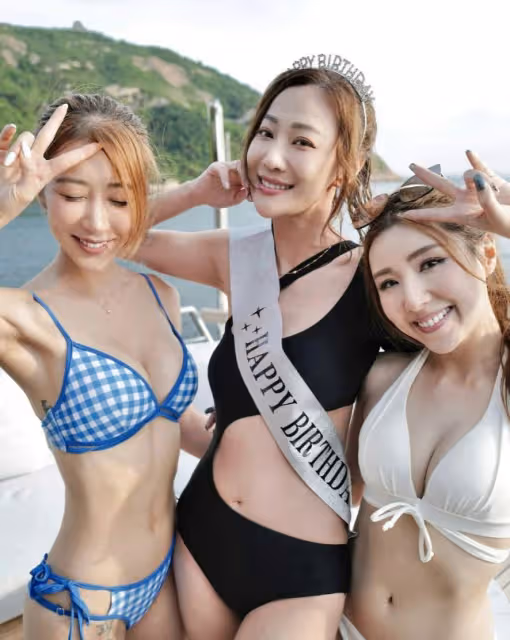 TVB女星偷食後離巢!豪華遊艇大曬黑色泳衣!與男友沒結婚計劃