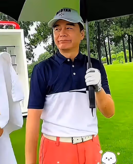 王寶強參加大佬聚會！穿高爾夫球裝變精英，和葛優王志文同台競技