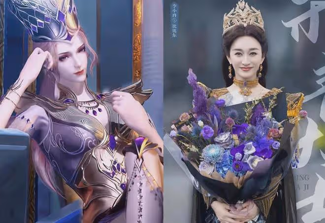 斗羅大陸2：李小冉演比比東，胡列娜比千仞雪還美，他是童年男神