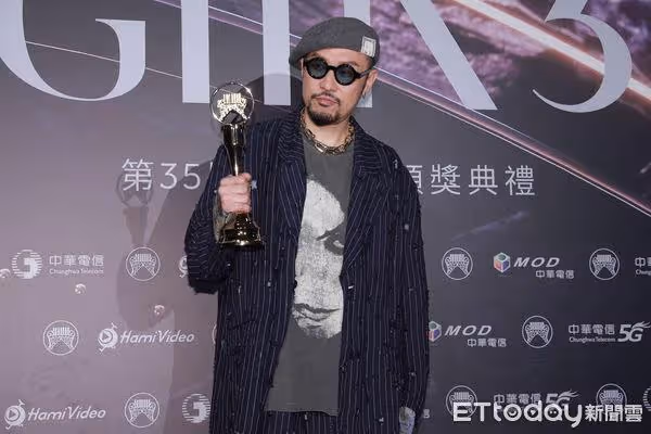 金曲獎/熱狗挺過抄襲風波奪作詞人樂喊:我是認真在寫歌詞