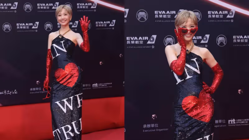Lulu把金曲將當伸展台！　頂俏麗短髮從優雅到性感都完美駕馭