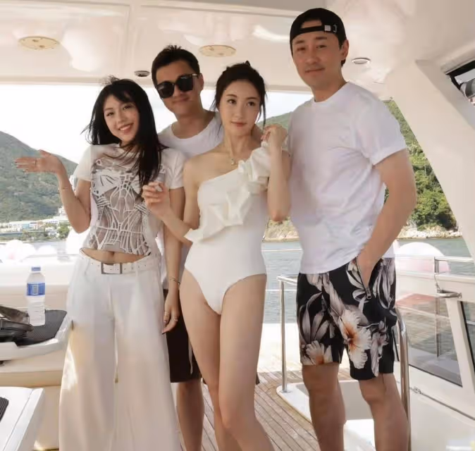 TVB視後林夏薇舉辦遊艇派對慶生！穿泳衣秀好身材，圈中好友撐場
