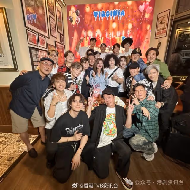 TVB高層場搞生日派對!佘詩曼曬肩艷壓全場闊太林夏薇