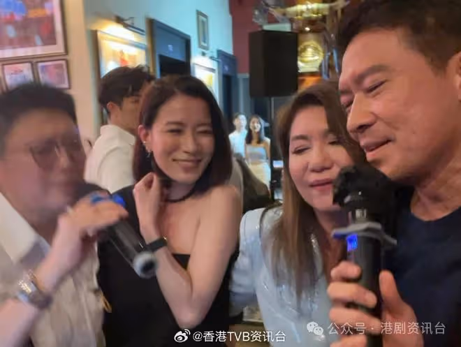 TVB高層場搞生日派對!佘詩曼曬肩艷壓全場闊太林夏薇