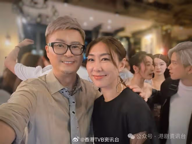 TVB高層場搞生日派對!佘詩曼曬肩艷壓全場闊太林夏薇