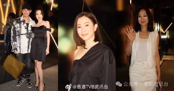 TVB高層場搞生日派對!佘詩曼曬肩艷壓全場闊太林夏薇