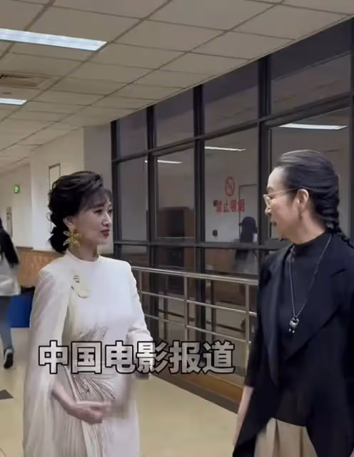 趙雅芝同框奚美娟輸徹底輸了!一個穿白裙刻意扮嫩,一個穿著端莊誰更勝一籌?