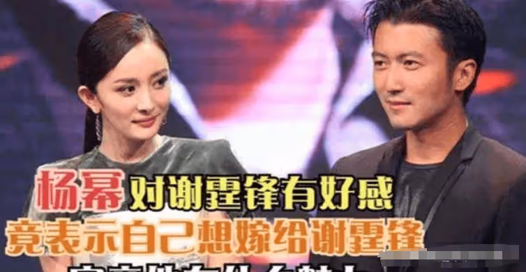 楊冪對謝霆鋒有好感?竟表示自己想嫁給謝霆鋒?聊天記錄已曝光