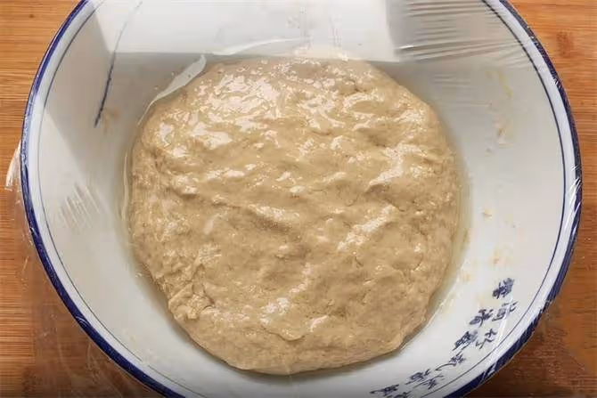 全麥麵包,不用揉出膜,不用烤箱,簡單省力,鬆軟拉絲,減肥必備