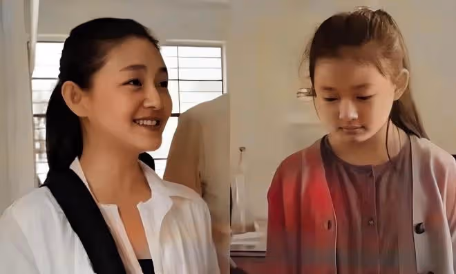 大S女兒和汪小菲團聚,披著一頭長髮,張蘭感慨孫女長大了好多