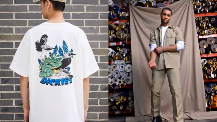 Dickies將T-shirt注入龐克塗鴨　用電鋸、鐵鎚大秀硬派工裝精神