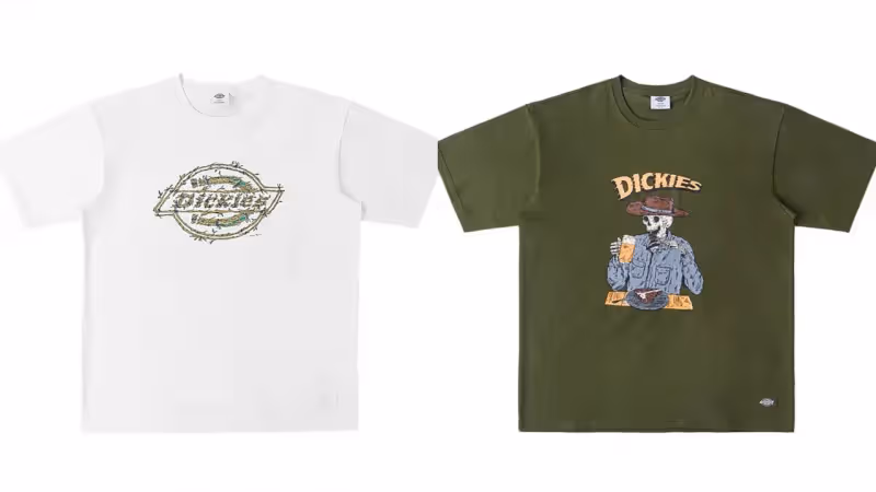 Dickies將T-shirt注入龐克塗鴨　用電鋸、鐵鎚大秀硬派工裝精神