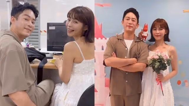林萱瑜曝登記結婚內幕! Junior忘了帶婚約書「只記得帶小鬼」
