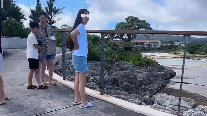 汪小菲倆兒女近照曝光,小玥兒長成翻版大S,希箖瘦高帥氣像爸爸
