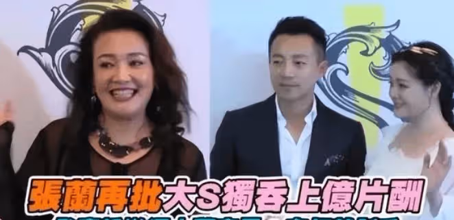 真相大白！張蘭曝離婚隱情，揭露3年前兒子處境，網友斥大S沒有心