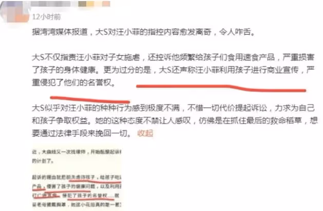 大S第19次起訴原因曝光,把前夫塑造成後爸形象,她未放過汪小菲