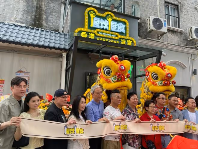 TVB男星暫別劇組，赴廣東開新店！眾多老戲骨現身力撐！
