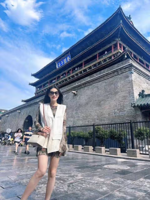 張馨予和媽媽開啟自駕游，從廣州先去西安再去蘭州，生活讓人羨慕
