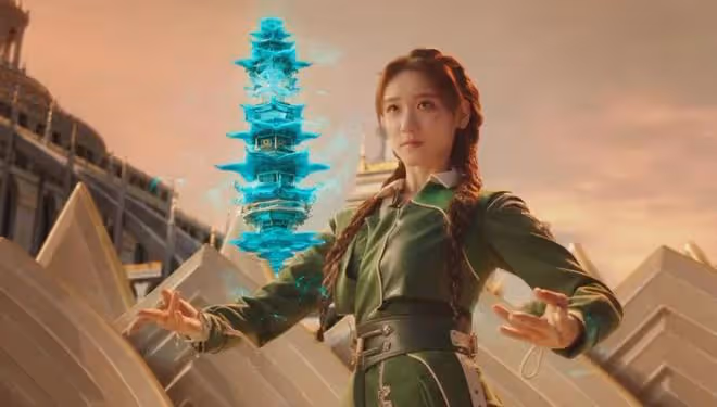 真人劇史萊克三美,張予曦小舞神級還原,朱竹清比寧榮榮還漂亮!