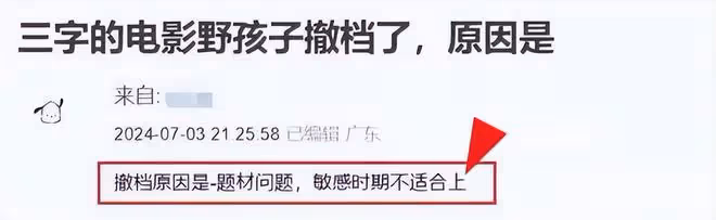 《野孩子》撤檔與王俊凱無關,著名編劇公開其撤檔的原因